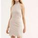 Free People Dresses | Intimately Free People Harper High Neck Lace Dress In Pink Nude Size Xs Bin 196 | Color: Cream/Pink | Size: Xs