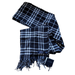 Burberry Accessories | Burberry London Nwt Scarf Black White Plaid Check- 100% Cashmere Made In England | Color: Black/White | Size: Os