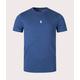 Polo Ralph Lauren Mens Custom Slim Fit Jersey T-Shirt - Colour: 042 Derby Blue Heather - Size: Medium