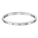 Kate Spade Jewelry | Kate Spade Silver Set In Stone Hinged Bangle | Color: Silver | Size: Os