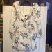 Urban Outfitters Dresses | Lumiere Urban Outfitters Mini Dress White Floral Size M | Color: Pink/White | Size: M