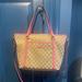 Gucci Bags | Authentic Gucci Gg Canvas Medium Joy Tote | Color: Pink/Tan | Size: Os