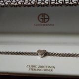 Giani Bernini Jewelry | Giani Bernini -Jewelry Designer, Mother's Day - 925_ss + Cz Heart Bracelet | Color: Silver | Size: Os