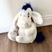 Disney Toys | Disney Winnie The Pooh White Eeyore Plush Stuffed Animal Soft Toy Vintage Mint | Color: Blue/White | Size: 12”