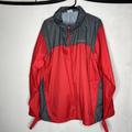 Columbia Jackets & Coats | New Columbia Jacket Adult Xl Windbreaker Red Gray Full Zip Lightweight Mens Hood | Color: Gray/Red | Size: Xl
