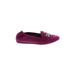 Tory Burch Flats: Purple Print Shoes - Women's Size 5 - Almond Toe