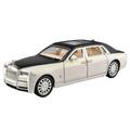 Car Ornament Simulation Car For Rolls-Royce for Phantom 1:32 Alloy Car Model Diecasts Metal Toy Vehicles Car Model Simulation Sound Collection Toys Gift (Color : White)