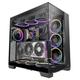 Antec C8, RTX 40 Compatible, Dual-Chamber Layout, tooless Design, Type-C, 360mm Radiator Support, Seamless Tempered Glass Front & Side Panels, High Airflow Full-Tower E-ATX PC Case, No Fans