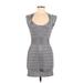 French Connection Casual Dress - Mini: Gray Dresses - Women's Size 8