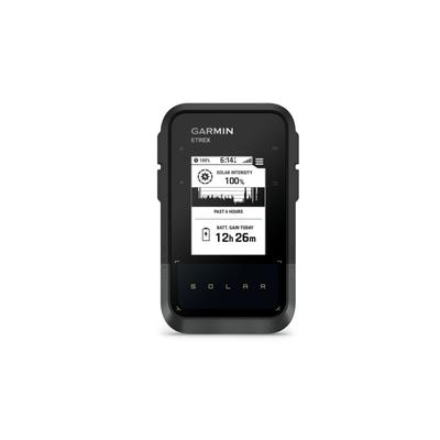 Garmin ETrex Solar GPS 28MB Memory 2.20 Transfer Rechargeable Li-ion Black 0100278200