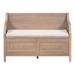 August Grove® Bunkley 100% Upholstered Storage Bench Polyester/Wood/Manufactured Wood in Brown | 29.5 H x 41.9 W x 17.9 D in | Wayfair