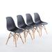 George Oliver Hommer Plastic Rocking Chair Plastic in Black | 32.08 H x 16.14 W x 18.11 D in | Wayfair A1BA8F9E317F41F38E10CA6471AFFEDF