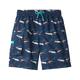 Hatley - Badeshorts Swimming Sharks In Blau, Gr.128