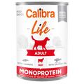 Paquet de valeur : 12x400g Calibra Dog Life Adult Bœuf with Carrots nourriture humide pour chien