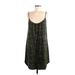 Sanctuary Casual Dress - Slip dress: Green Camo Dresses - Women's Size Large