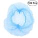 NUOLUX 100pcs Disposable Hair Non-woven Net for Medical Service Food Baking Makeup(Blue)