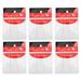 6 Pack Of 48 Nail Art French Manicure Tip Guides Stickers