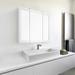 Design House Concord Bathroom White Medicine Cabinet Mirror