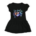 Inktastic I m Five! 5th Birthday Pink and Blue Mermaid Girls Toddler Dress