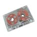 Qisuw 50 Minutes Standard Cassette Blank Tape Empty Tape Color Housing Cassette Tape