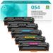 054 054H Toner Cartridge Compatible for Canon 054 054H CRG-054H Color ImageCLASS MF644Cdw MF642Cdw MF641Cw LBP622Cdw MF640C Toner Printer Ink (Black Cyan Magenta Yellow 5-Pack)