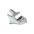 Nanette Lepore Wedges: Gray Shoes - Women's Size 37