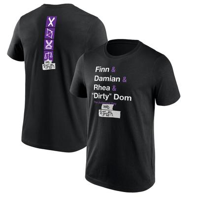 WWE The Judgment Day & R-Truth Names List T-Shirt - Schwarz - Herren Image