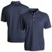 Men's Cutter & Buck Navy Miami Dolphins Americana Pike Eco Symmetry Print Stretch Recycled Polo