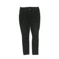 Art Class Jeans - Adjustable: Black Bottoms - Kids Girl's Size 14 - Black Wash