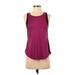Active by Old Navy Active Tank Top: Burgundy Activewear - Women's Size X-Small