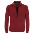 Casa Moda Strickjacke uni 004450 Herren rot, Gr. M, Baumwolle