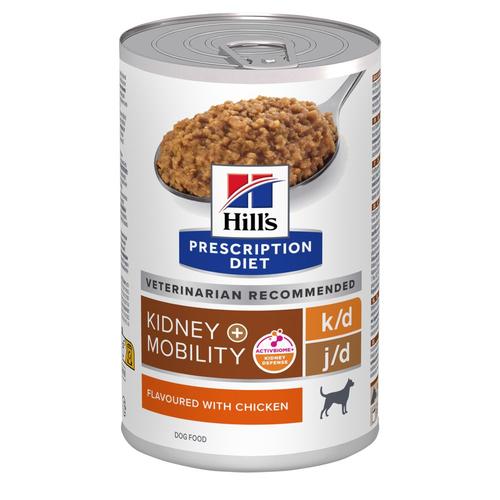 24x 370g Hill's Prescription Diet k/d + Mobility Hundefutter nass