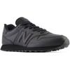 Sneaker NEW BALANCE "GM500 "Essentials"", Gr. 41,5, schwarz (schwarz, schwarz), Synthetik, Textil, sportlich, Schuhe