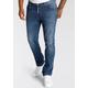 Straight-Jeans PIONEER AUTHENTIC JEANS "Rando" Gr. 38, Länge 34, blau (used blue buffies) Herren Jeans Regular Fit