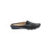 VANELi Mule/Clog: Black Print Shoes - Women's Size 7 1/2 - Almond Toe