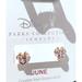 Disney Jewelry | Disney Parks Minnie Mouse Swarovski Birthstone Earrings Gold Color June New | Color: Gold | Size: Os