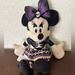Disney Toys | Minnie Mouse Halloween Stuffed Animal | Color: Black/Purple | Size: Osg