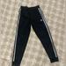Adidas Bottoms | Adidas Boys' Iconic Knit Jogger Pants S/P 7/8 | Color: Black/White | Size: 7b