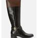 Michael Kors Shoes | Michael Kors Fulton Harness Tall Riding Boots 5.5 $299 | Color: Black/Brown | Size: 5.5