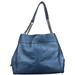 Coach Bags | Coach Lexi Chain Shoulder Bag Metallic Navy Blue Leather Purse Handbag F22209 | Color: Blue | Size: Os