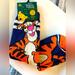 Disney Accessories | Disney Winnie The Pooh, Tiger Socks Adult New | Color: Blue/Orange | Size: Os