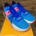 Nike Shoes | Nike Men’s Lebron Witness Vii Basketball Shoe Dm1123-400 Hyper Royal Black Sz 13 | Color: Blue/Pink | Size: 13