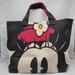 Disney Bags | Minnie Mickey Eyes Canvas Tote Disney Store Polka Dots | Color: Black/Cream | Size: Os