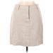 City DKNY Casual Skirt: Tan Solid Bottoms - Women's Size 2