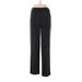 DKNY Wool Pants - High Rise: Black Bottoms - Women's Size 4