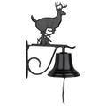 Whitehall Products Large Bell w/Buck in Black | Wayfair 04000