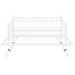 Charlton Home® Deirore Daybed Metal in White | 36.8 H x 39.2 W x 78.3 D in | Wayfair B38DA17561F14E1BAF10C42991DB330D