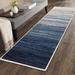 Blue 72 x 24 x 0.31 in Area Rug - Longshore Tides Berdella Ombre Machine Woven Polypropylene Area Rug in Polypropylene | Wayfair