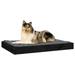 Tucker Murphy Pet™ Dog Bed 28.1"X21.3"X3.5" Solid Wood Pine in White/Black | 36 W x 25.2 D in | Wayfair ADA7CF2D84CD4025AC917315974D6D98