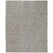 "Huntley Casual Abstract, Gray/Blue, 3'-6"" x 5'-6"" Accent Rug - Feizy ELSR6589SLV000C50"
